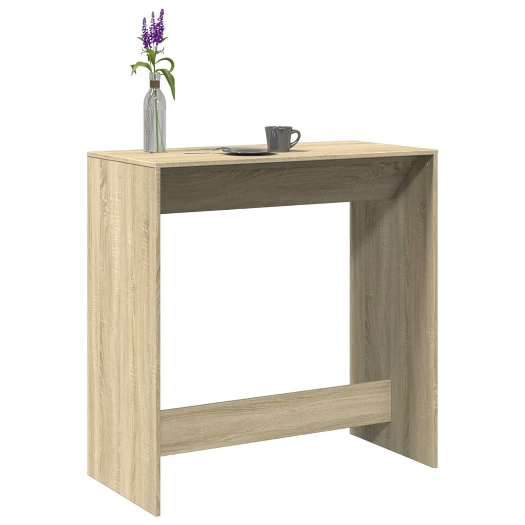 Modern Wooden High Rectangular Kitchen Bar Table Wood Dining Dinner Tables