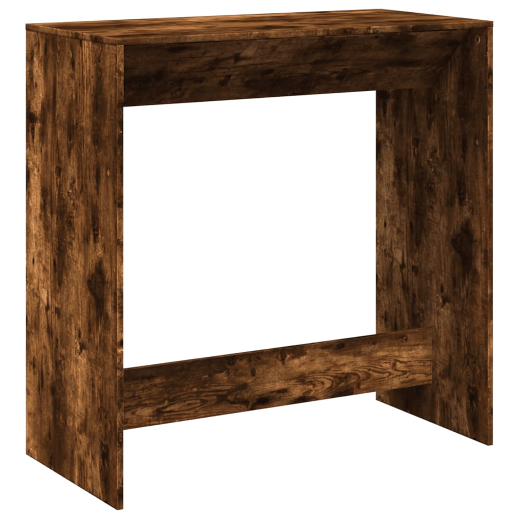 Modern Wooden High Rectangular Kitchen Bar Table Wood Dining Dinner Tables