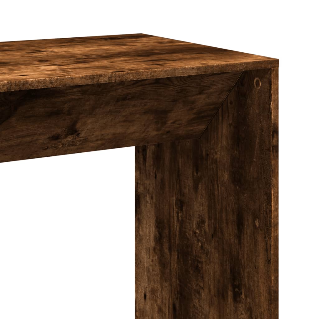 Modern Wooden High Rectangular Kitchen Bar Table Wood Dining Dinner Tables