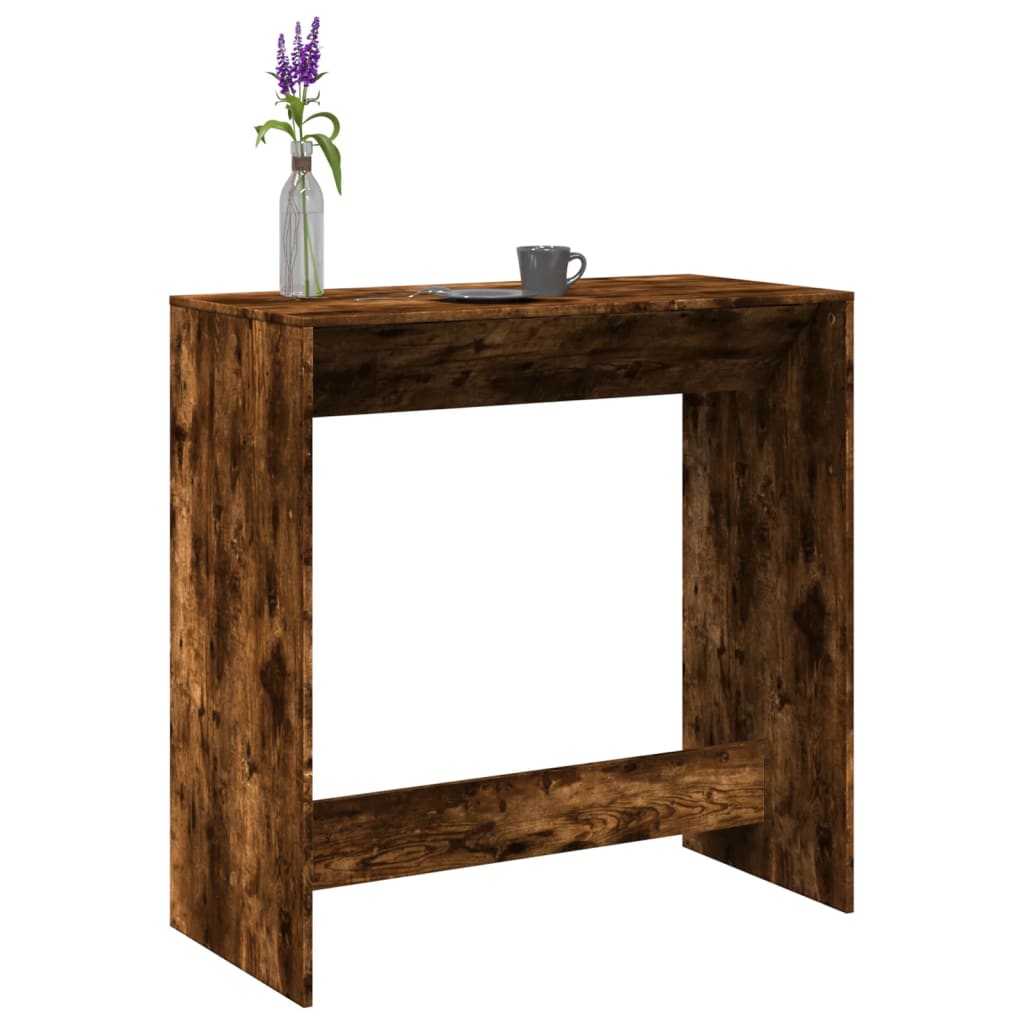 Modern Wooden High Rectangular Kitchen Bar Table Wood Dining Dinner Tables