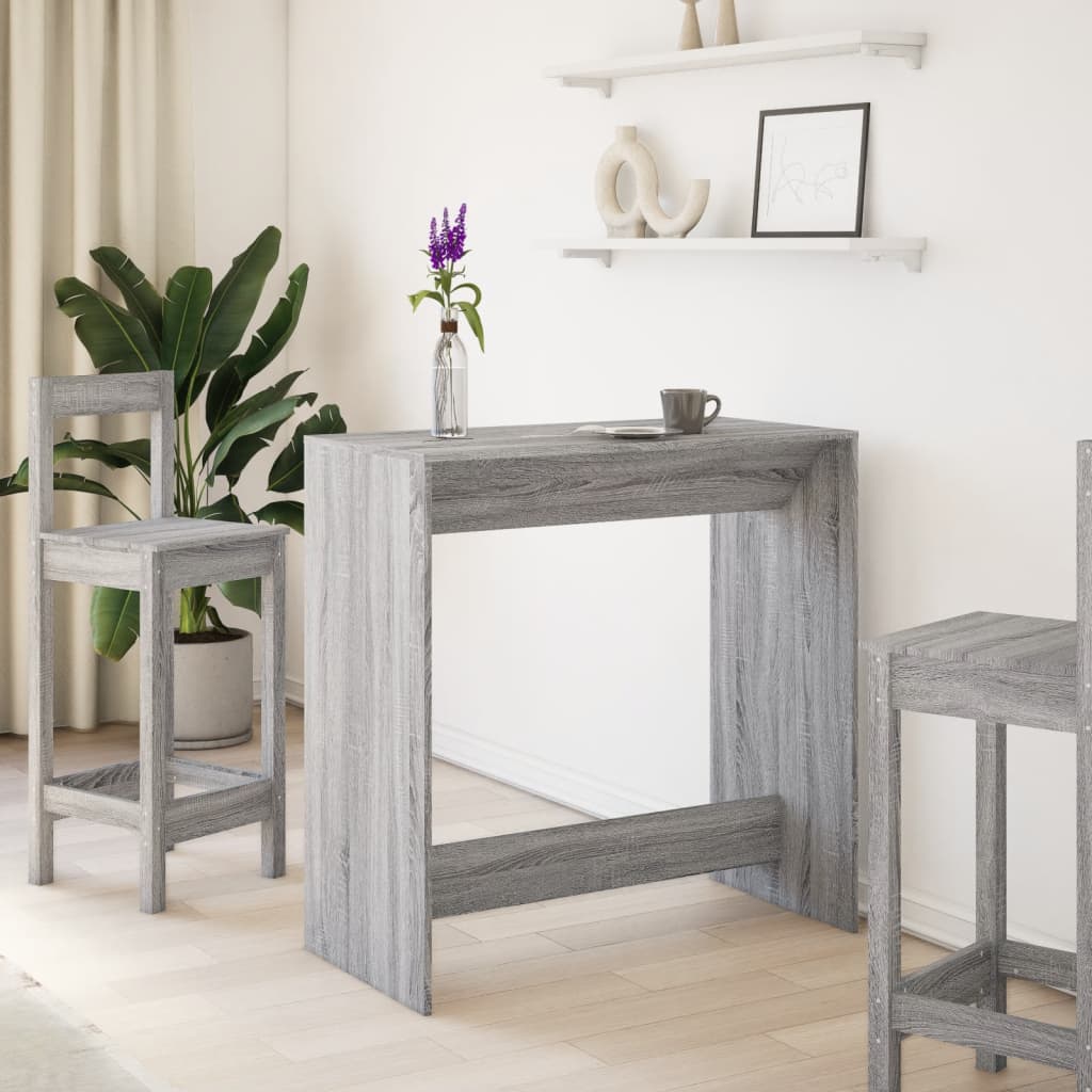 Modern Wooden High Rectangular Kitchen Bar Table Wood Dining Dinner Tables