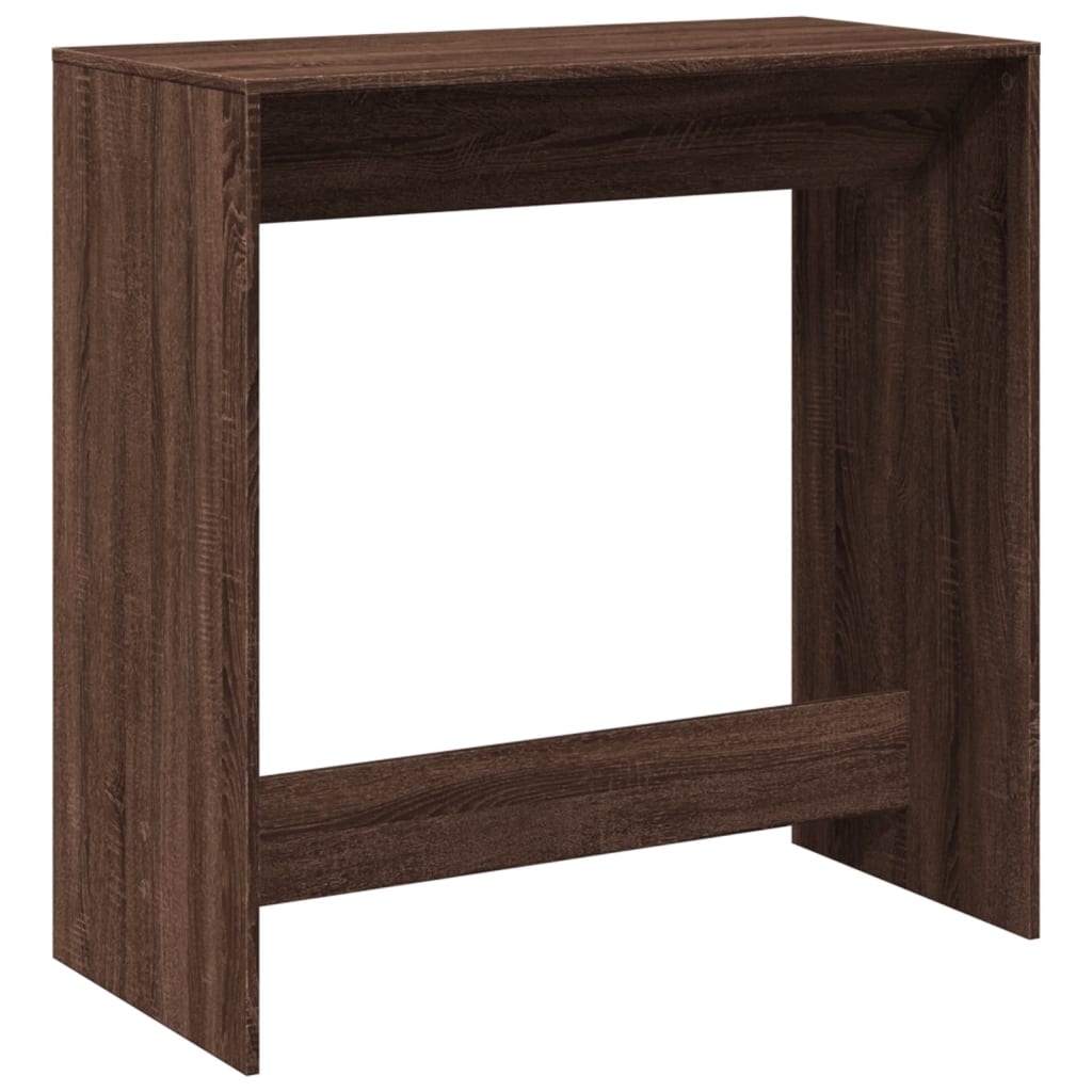 Modern Wooden High Rectangular Kitchen Bar Table Wood Dining Dinner Tables