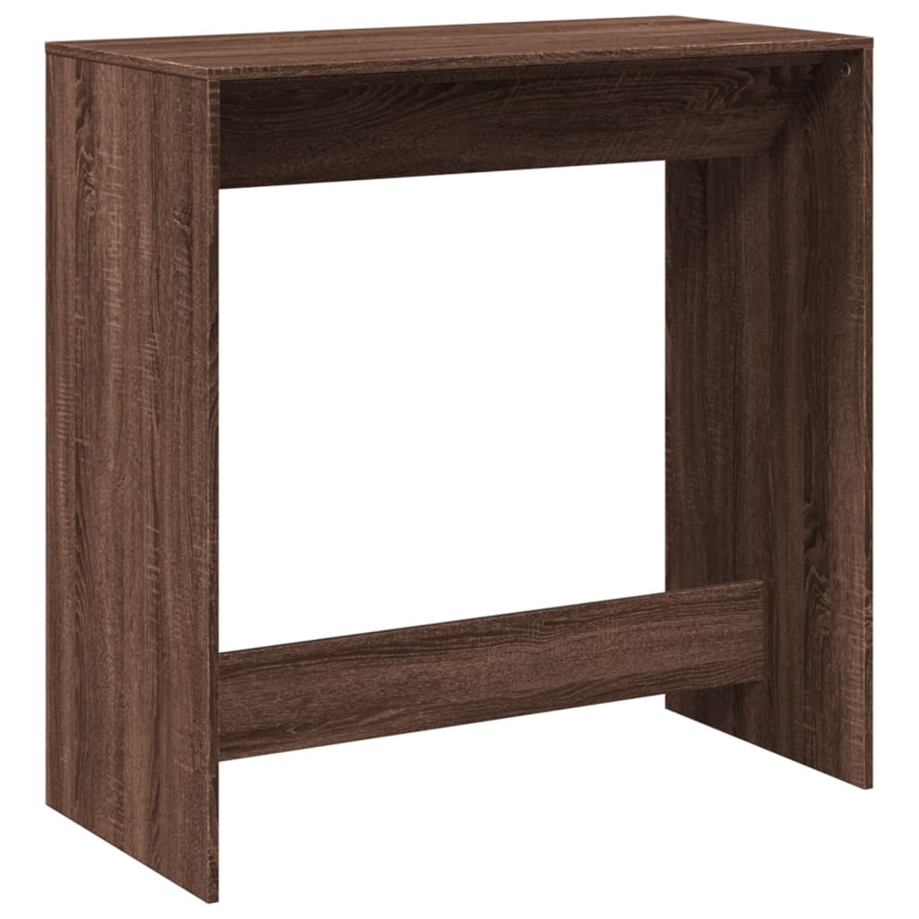 Modern Wooden High Rectangular Kitchen Bar Table Wood Dining Dinner Tables