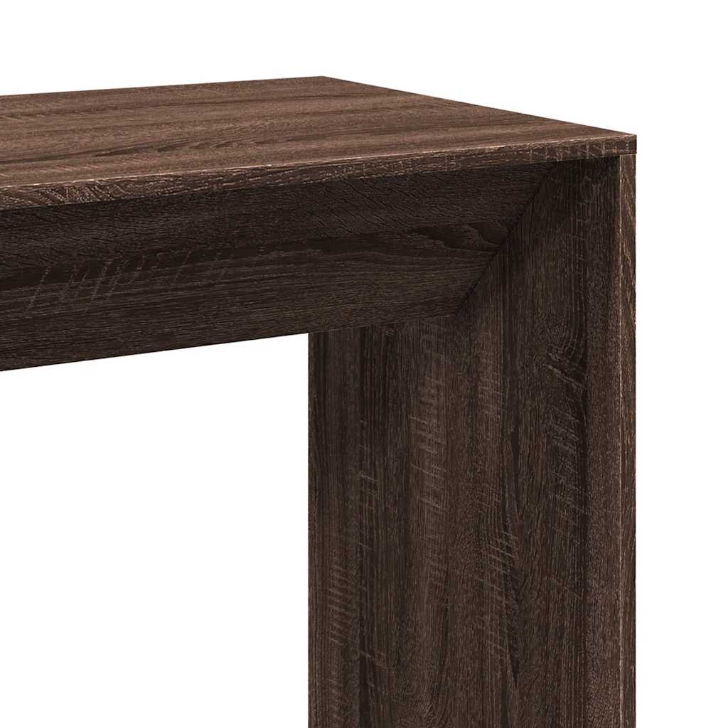 Modern Wooden High Rectangular Kitchen Bar Table Wood Dining Dinner Tables