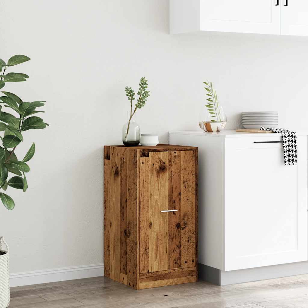 Apothecary Cabinet Old Wood 40x41x77.5 cm Engineered Wood