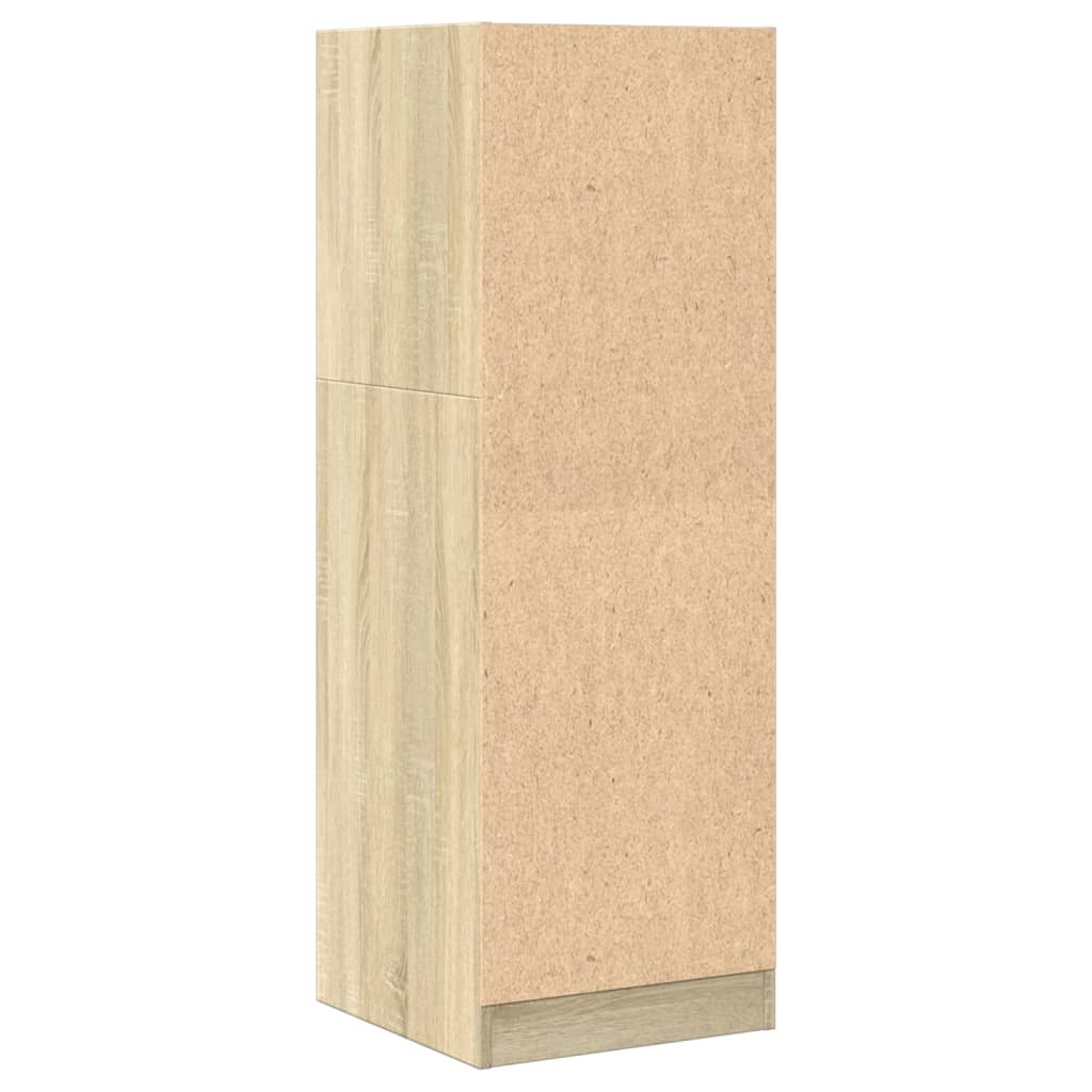 Modern Wooden Apothecary Storage Cabinet Unit With 2 Pull Out Drawers Doors Wood