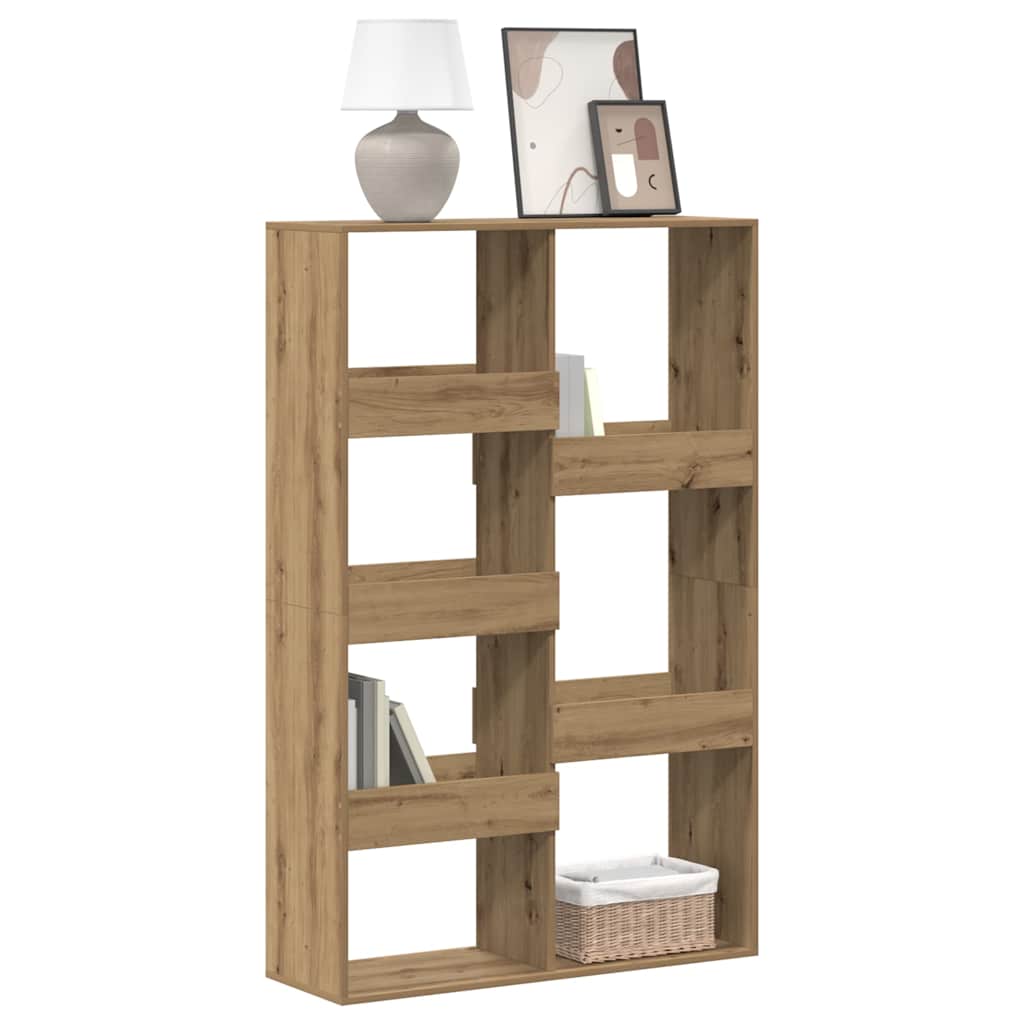 Bookcase Artisan Oak 100x33x155.5 cm Engineered Wood