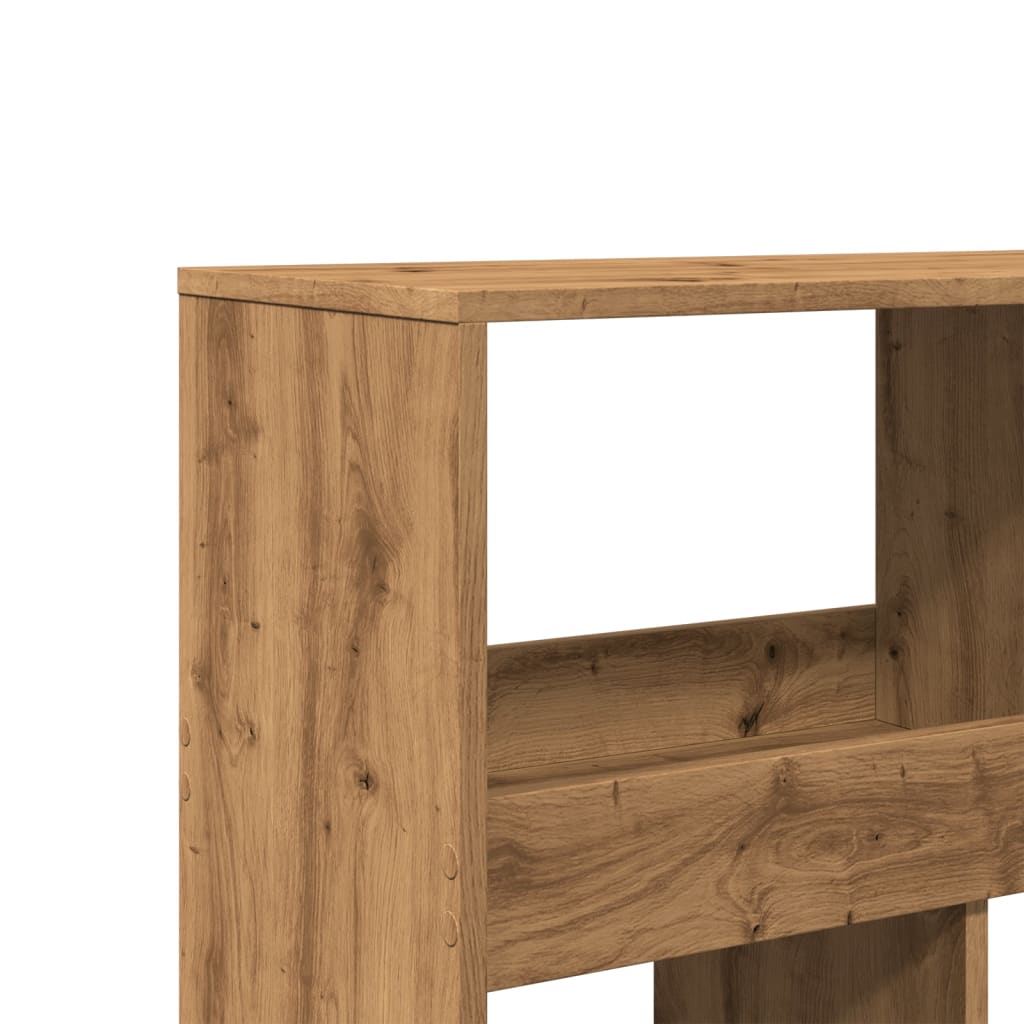 Room Divider Artisian Oak 100x33x187.5 cm Engineered Wood