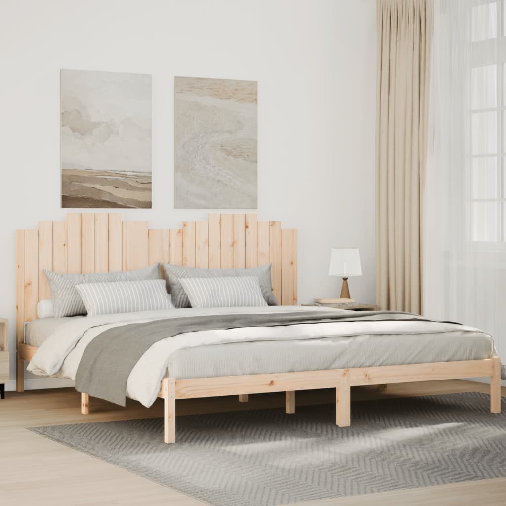 Extra Long Bed Frame without Mattress 200x220 cm Solid Wood
