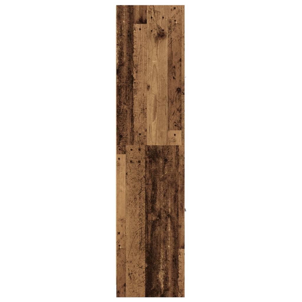 Apothecary Cabinet Old Wood 30x41x174.5 cm Engineered Wood