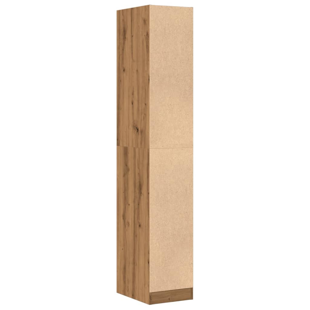 Apothecary Cabinet Artisian Oak 30x41x174.5 cm Engineered Wood