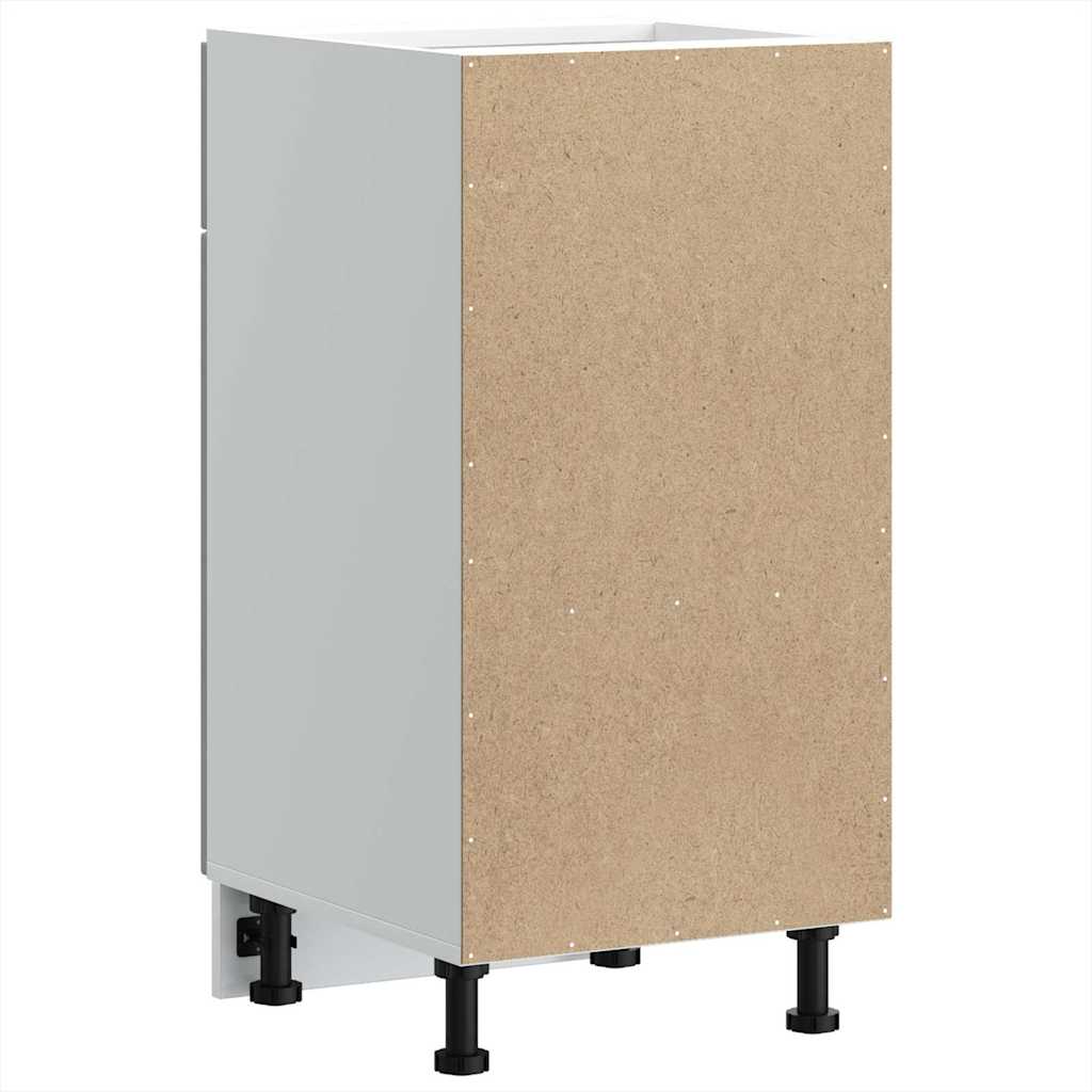 Kitchen Base Cabinet Kalmar Concrete Grey Engineered Wood