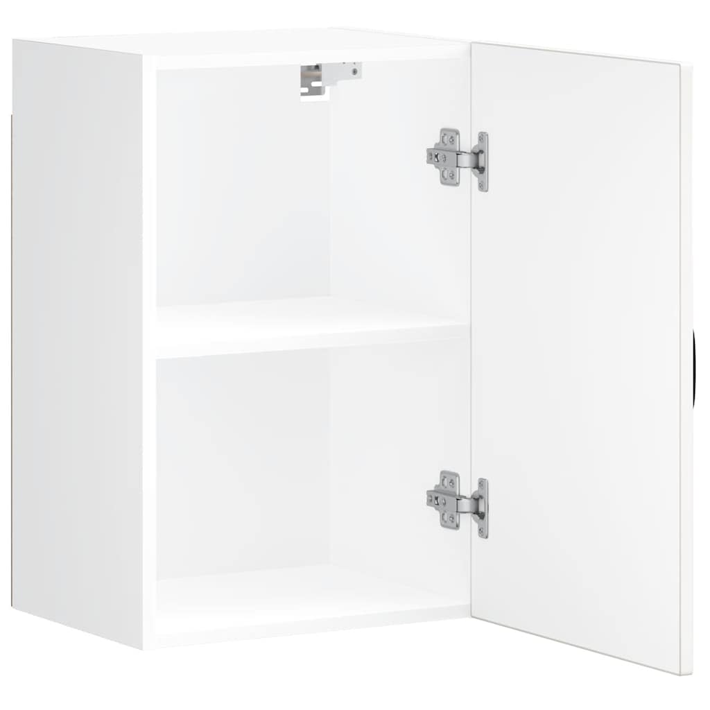 Kitchen Wall Cabinet Kalmar High Gloss White Engineered Wood