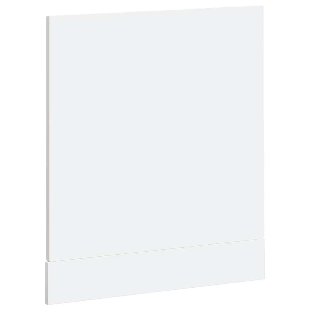Dishwasher Panel Kalmar High Gloss White 60x1.5x67 cm Engineered Wood