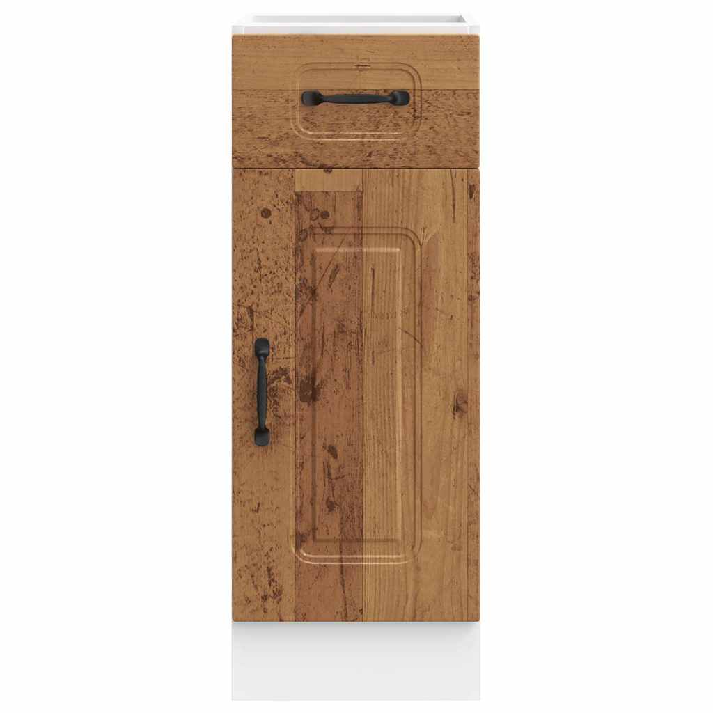 Kitchen Base Cabinet Porto Old Wood Engineered Wood