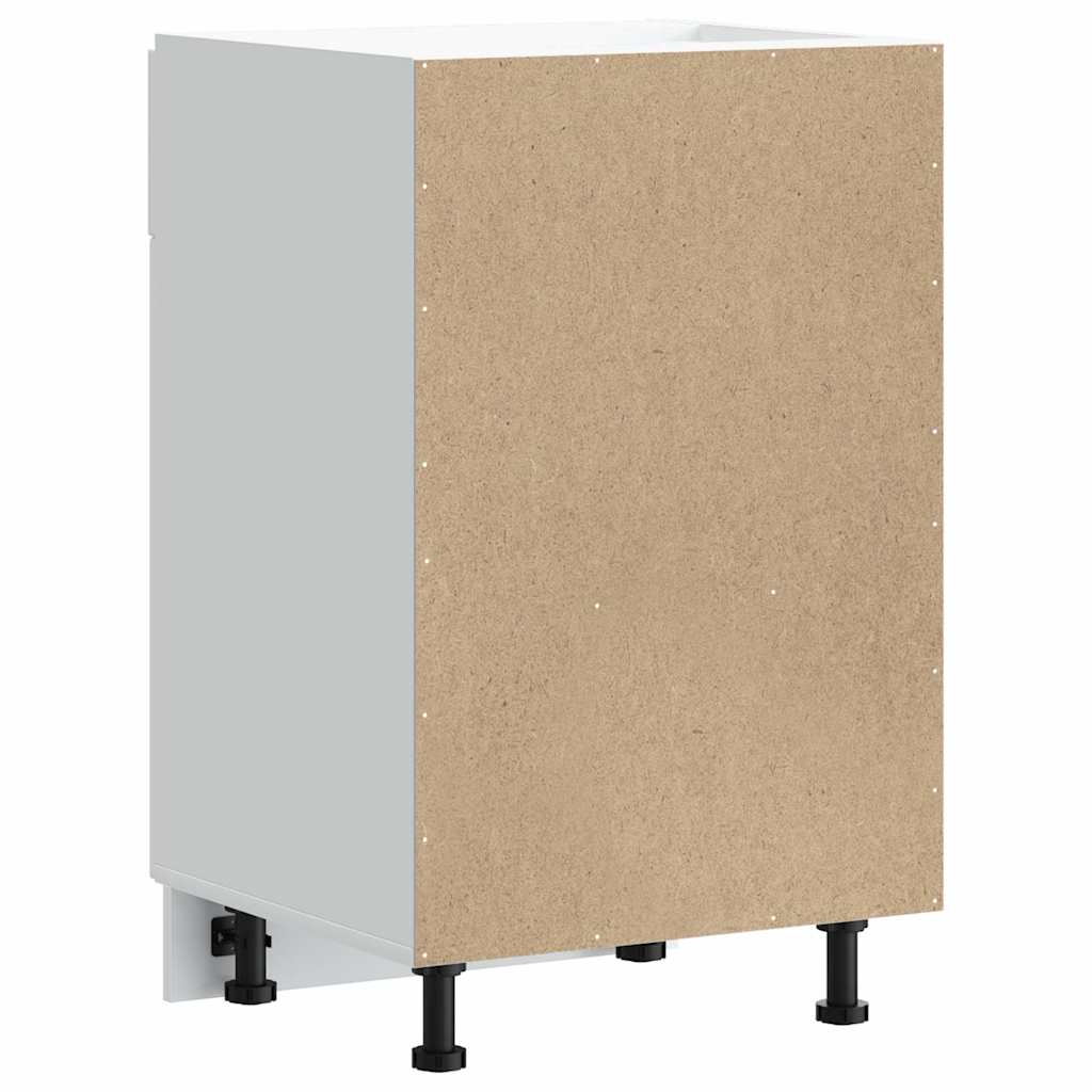 Kitchen Base Cabinet Porto White Engineered Wood