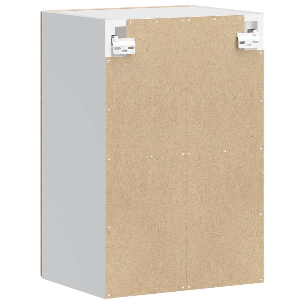 Kitchen Wall Cabinet with Glass Door Porto Sonoma Oak