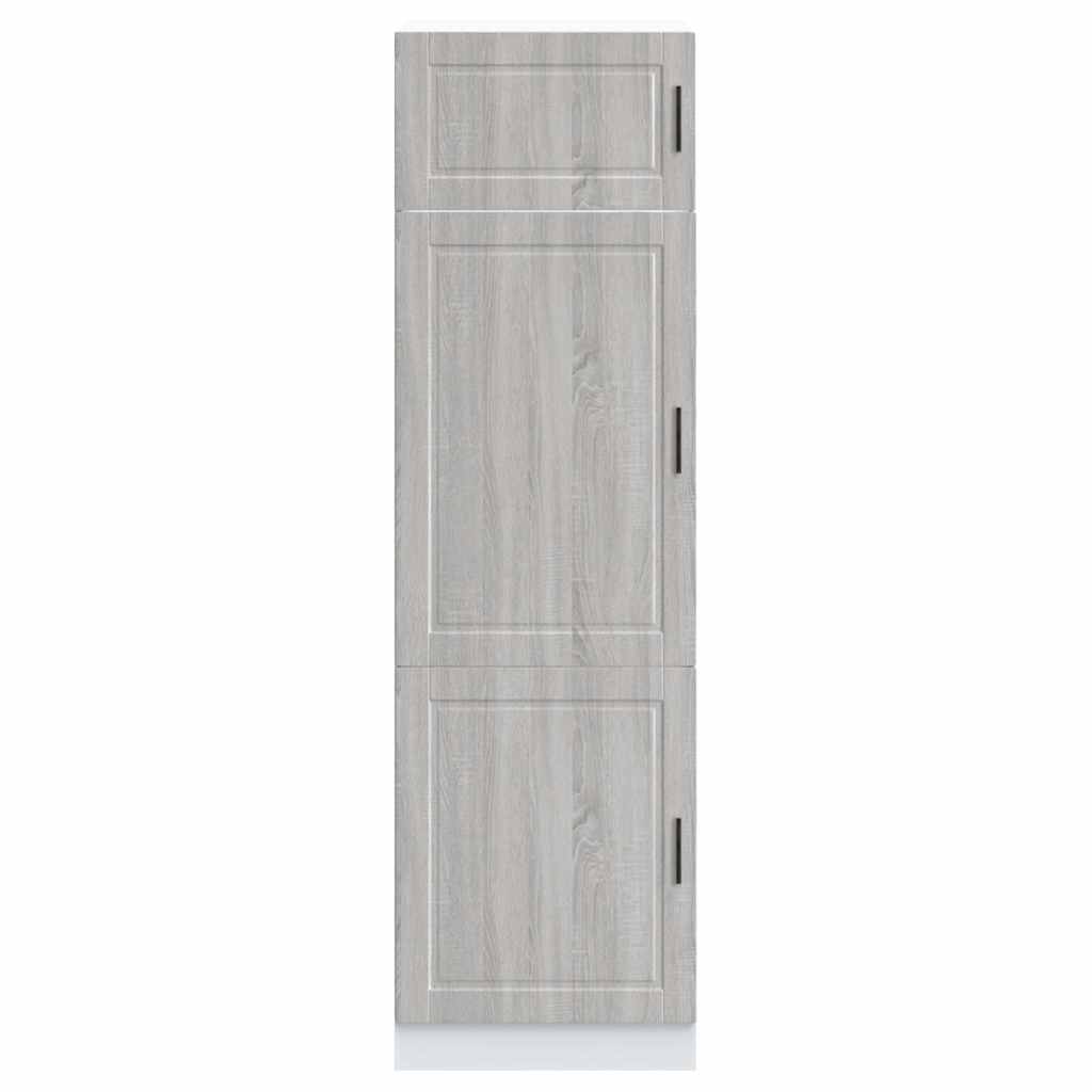 Kitchen Cupboard "Porto" Grey Sonoma Engineered Wood