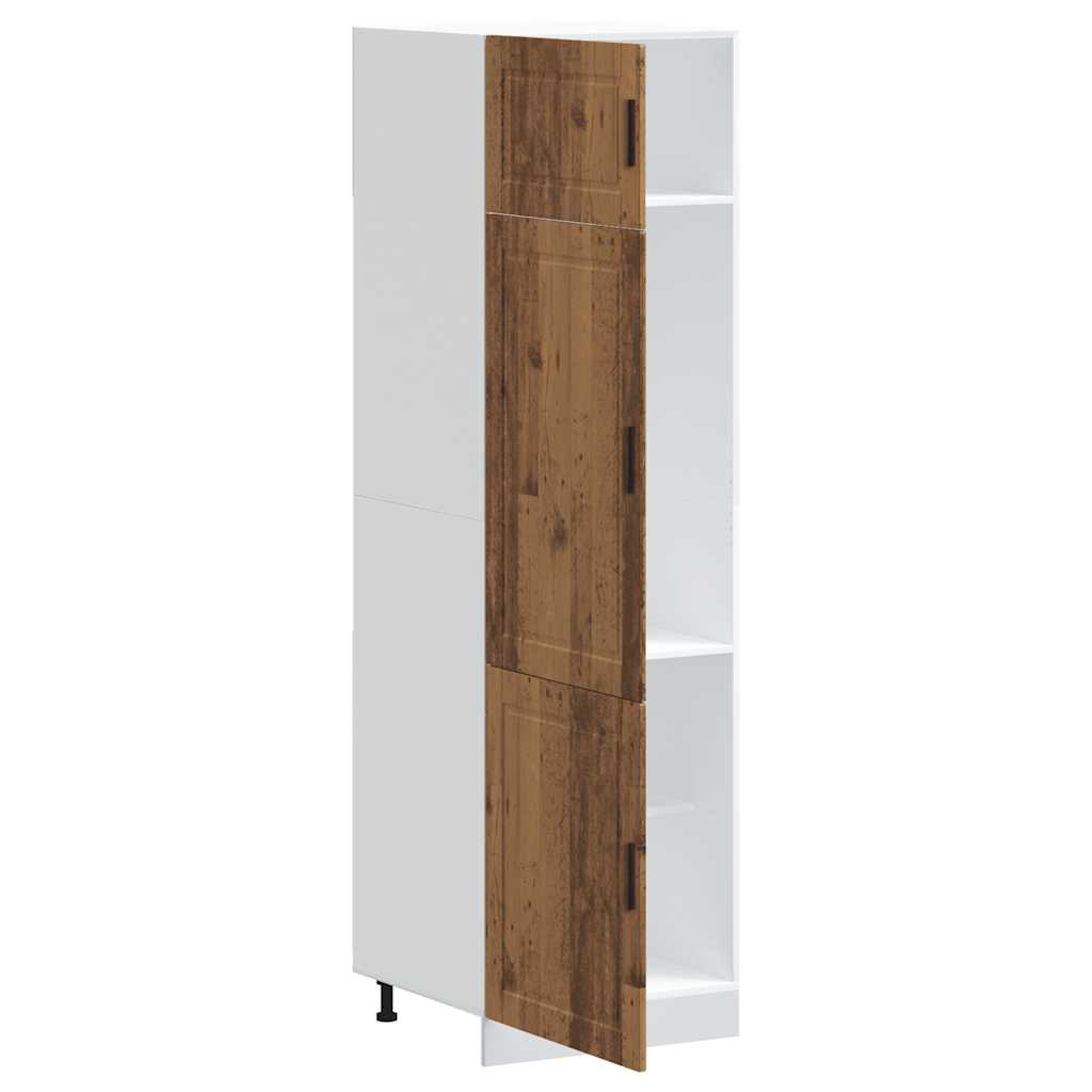 Kitchen Cupboard "Porto" Old Wood Engineered Wood