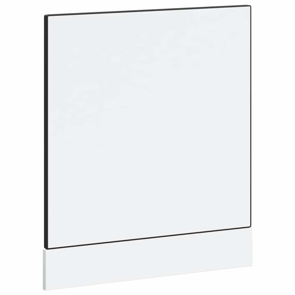 Dishwasher Panel Porto Black 60x1.5x67 cm Engineered Wood