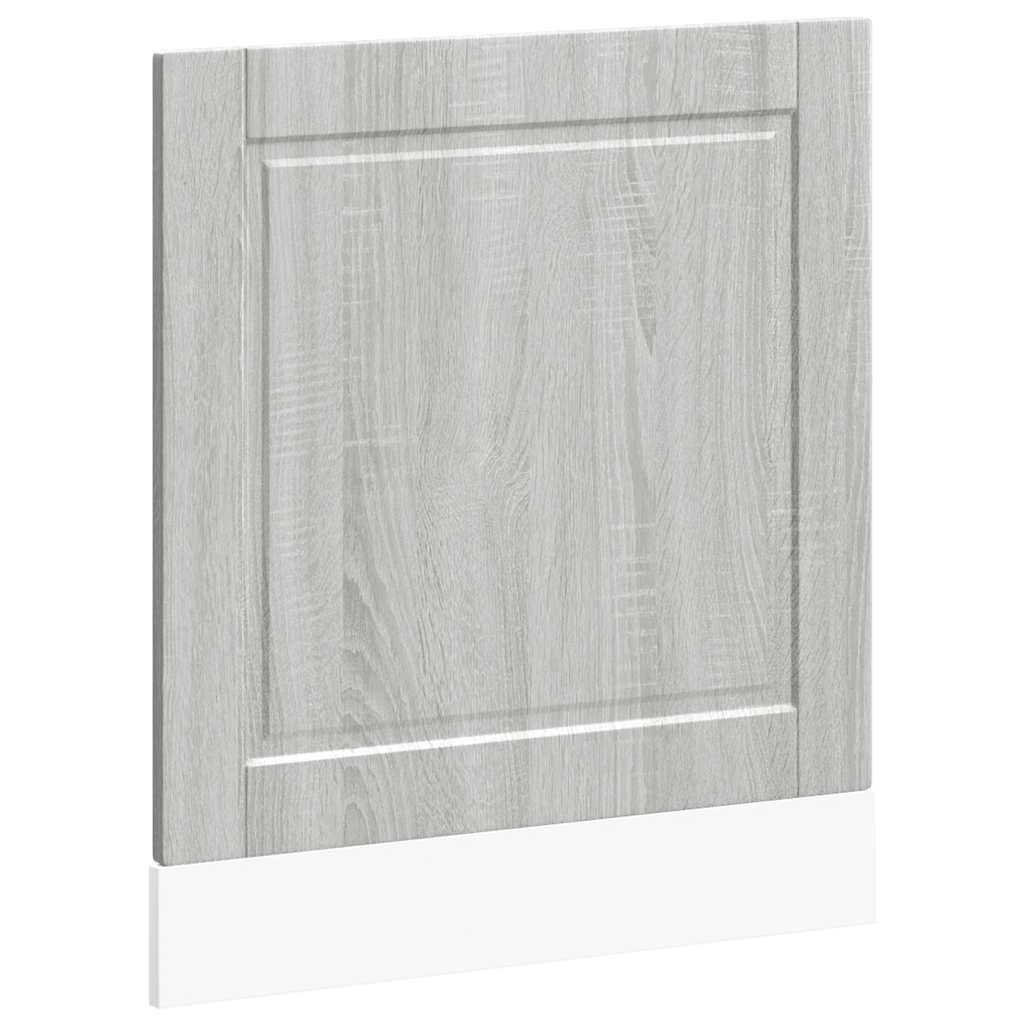 Dishwasher Panel Porto Grey Sonoma 60x1.5x67 cm Engineered Wood