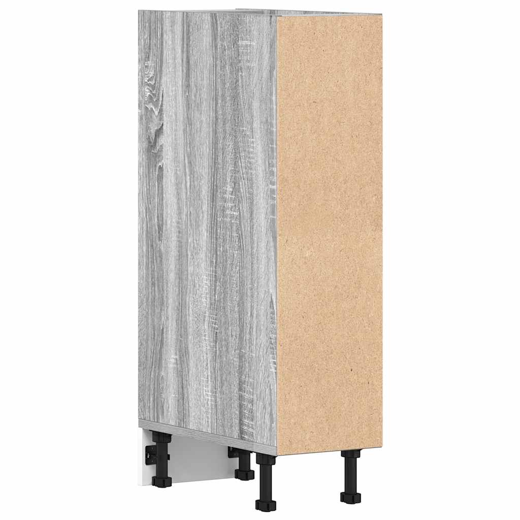 Bottom Cabinet Riga Grey Sonoma 20x44.5x81.5 cm Engineered Wood