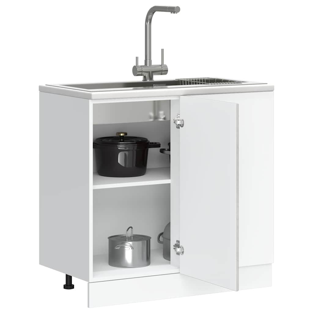 Modern Wooden 1 Door Kitchen Base Storage Cabinet Unit Wood Cabinets Organiser