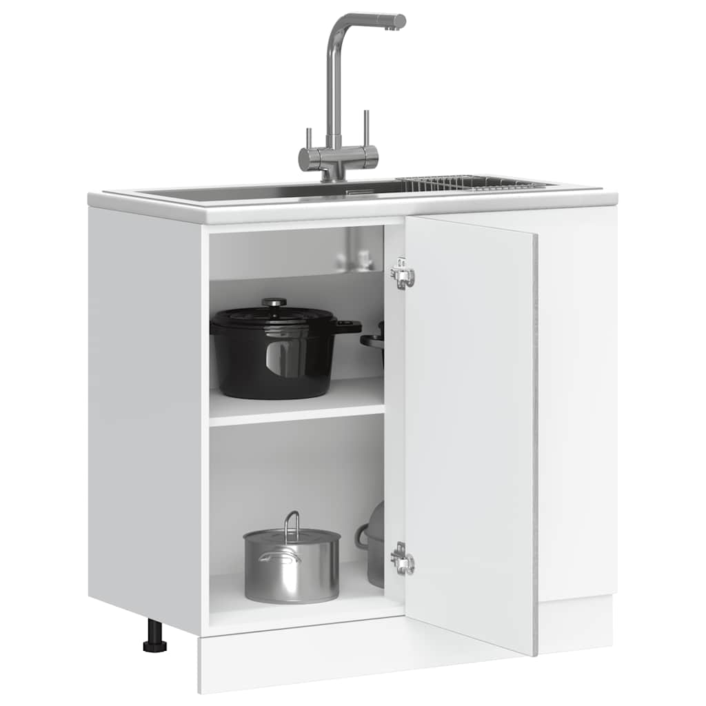 Modern Wooden 1 Door Kitchen Base Storage Cabinet Unit Wood Cabinets Organiser