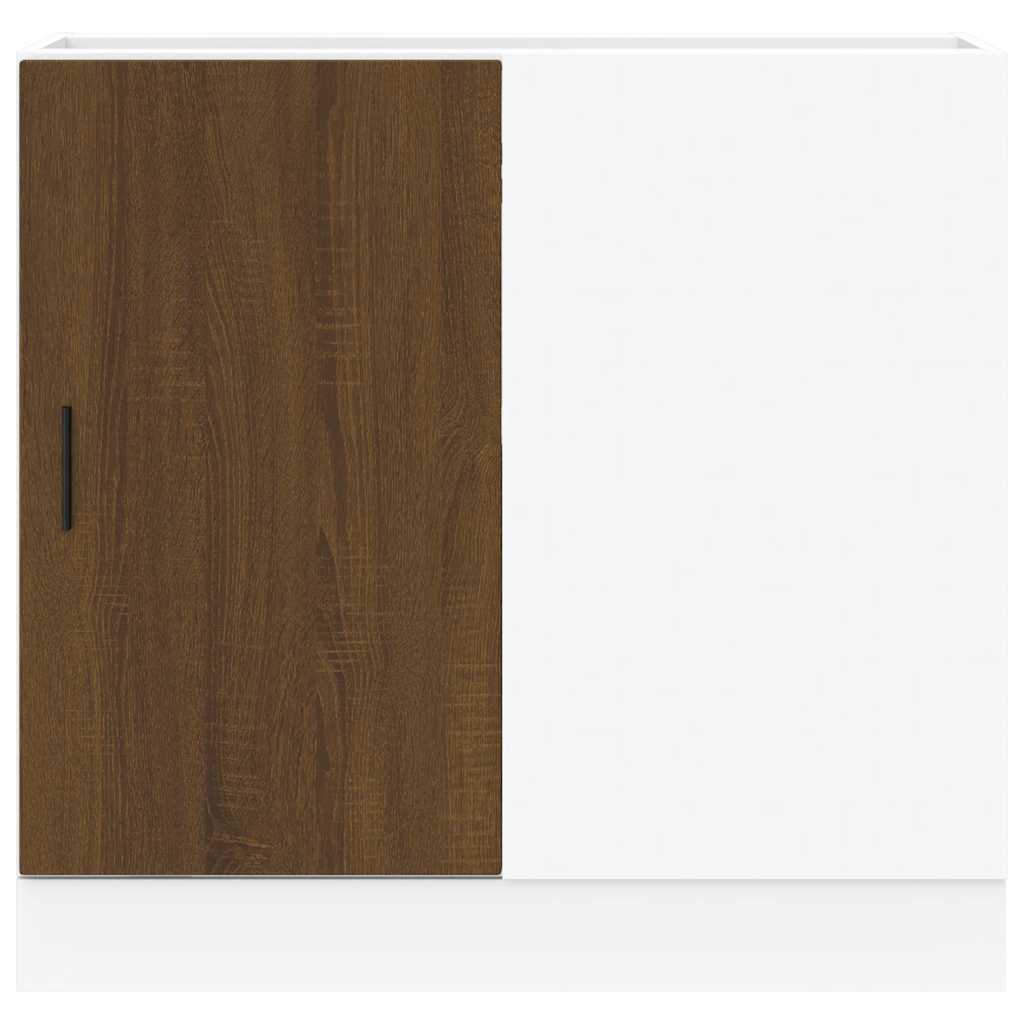 Modern Wooden 1 Door Kitchen Base Storage Cabinet Unit Wood Cabinets Organiser
