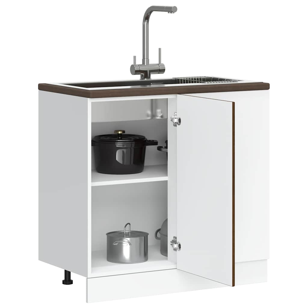 Modern Wooden 1 Door Kitchen Base Storage Cabinet Unit Wood Cabinets Organiser