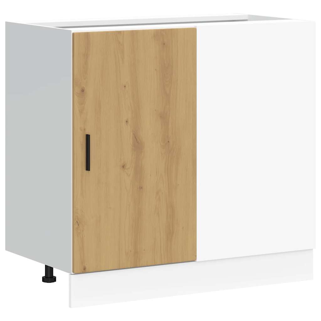Sink Base Cabinet Lyon Artisan Oak Engineered Wood