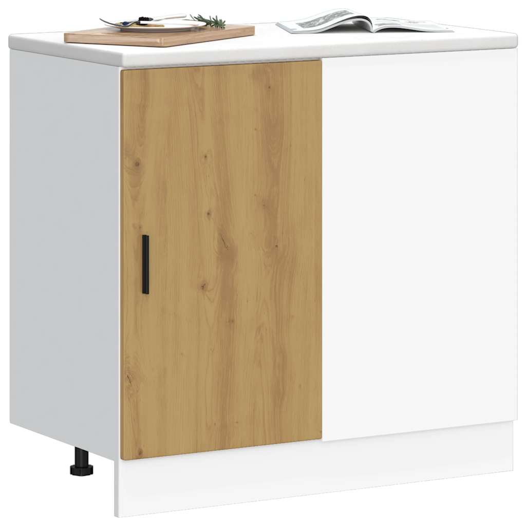 Modern Wooden 1 Door Kitchen Base Storage Cabinet Unit Wood Cabinets Organiser