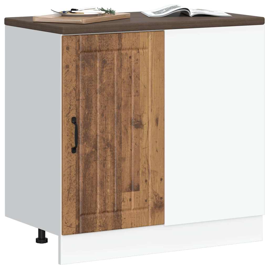 Sink Base Cabinet Lucca Old Wood Engineered Wood