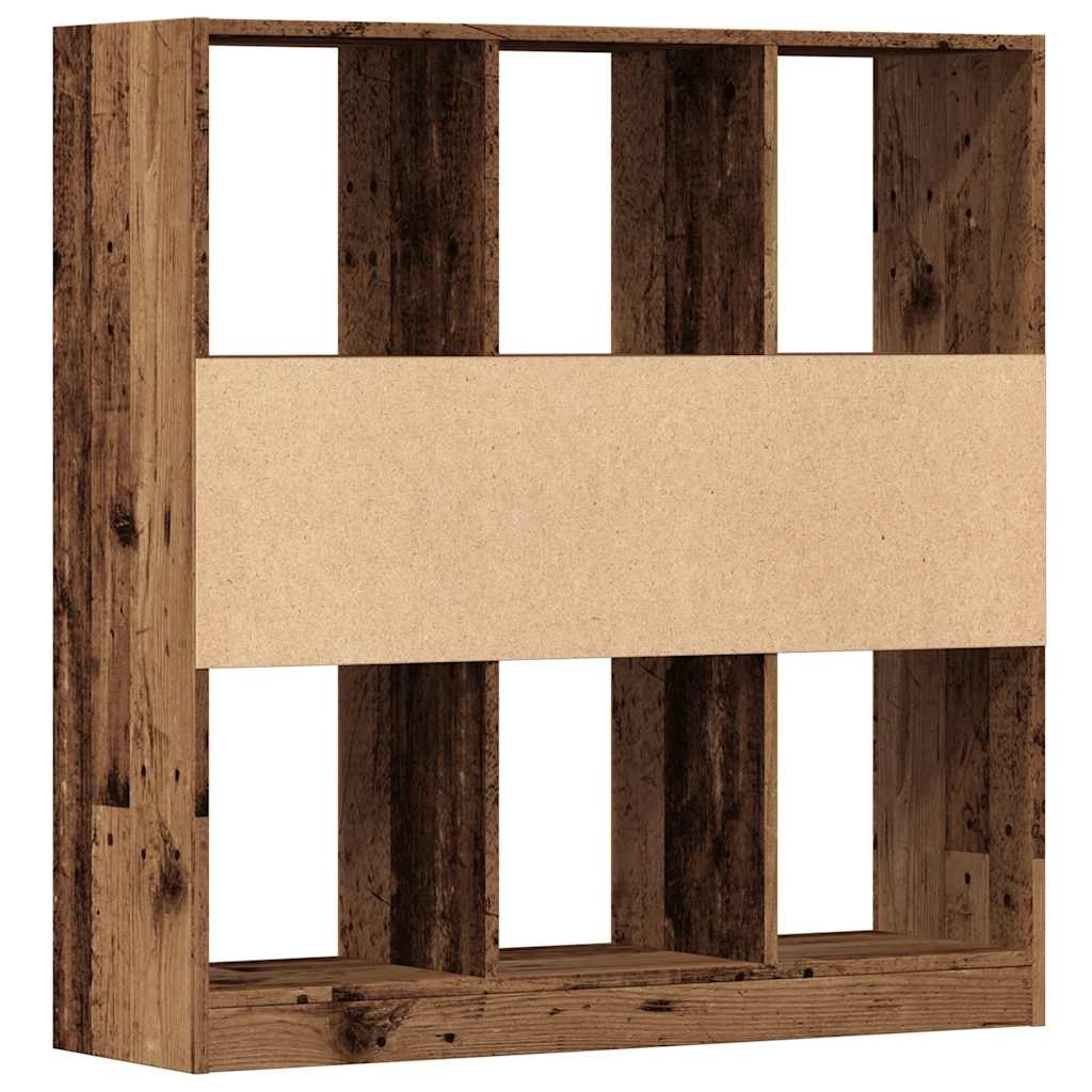 Modern Wooden Open Bookcase Book Storage Cabinet Unit With 8 Compartments Wood
