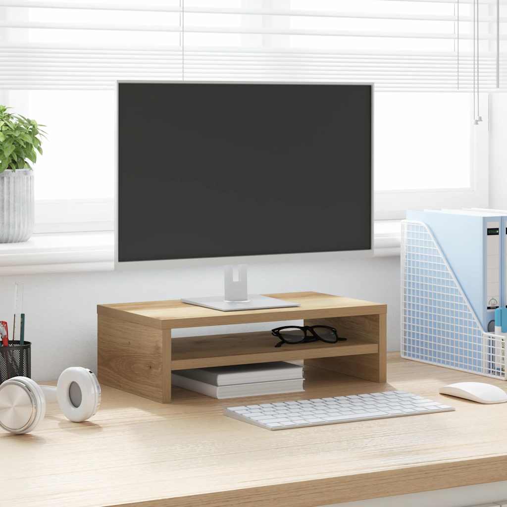 Monitor Stand 42X24X13 Cm Engineered Wood