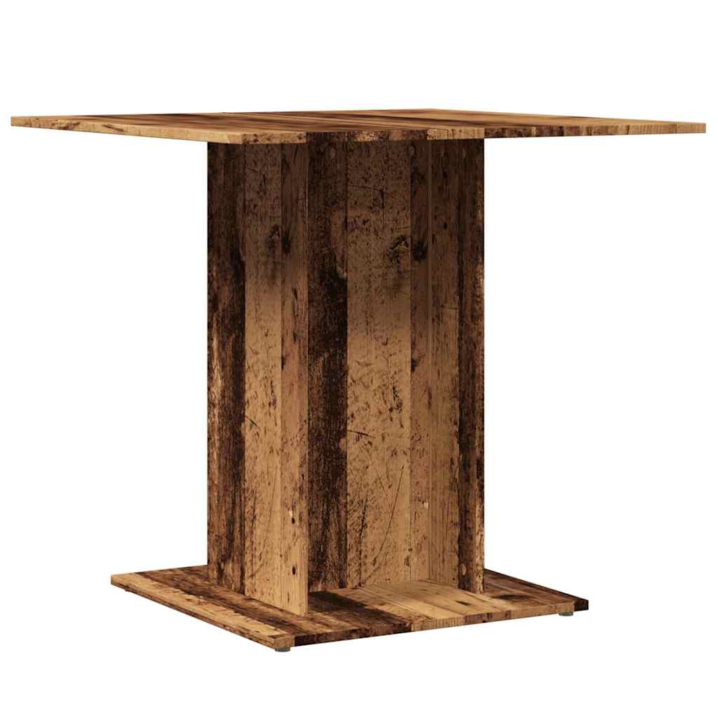 Modern Wooden Square Bistro Dining Table Wood 2 Person Dinner Tables