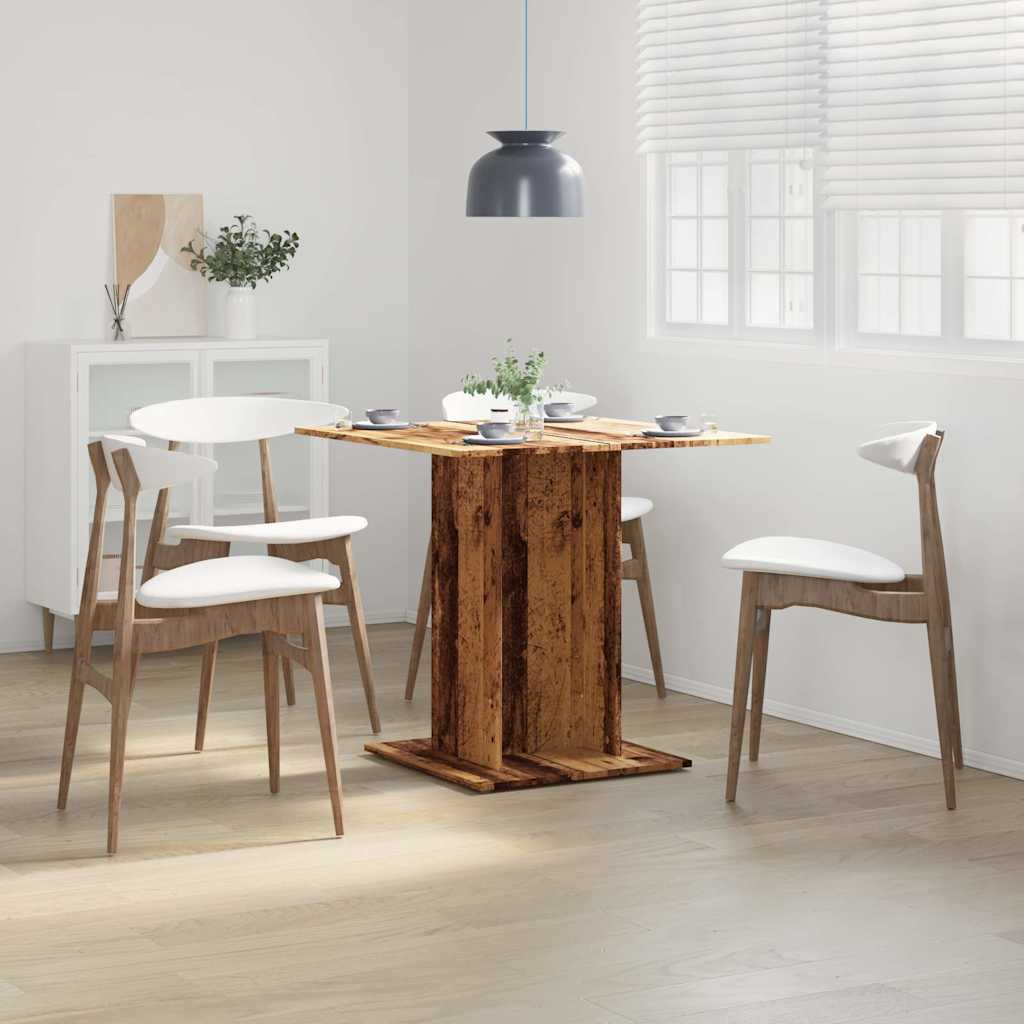 Modern Wooden Square Bistro Dining Table Wood 2 Person Dinner Tables