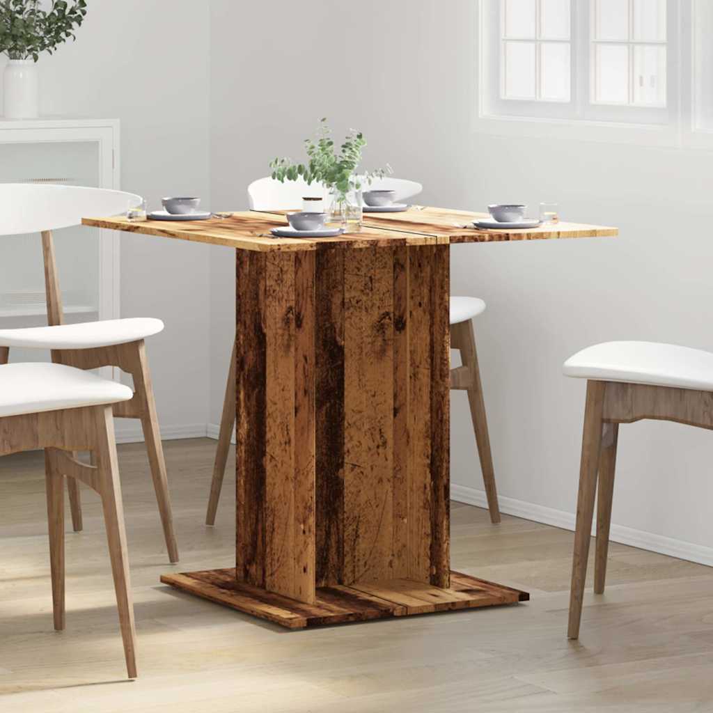 Modern Wooden Square Bistro Dining Table Wood 2 Person Dinner Tables