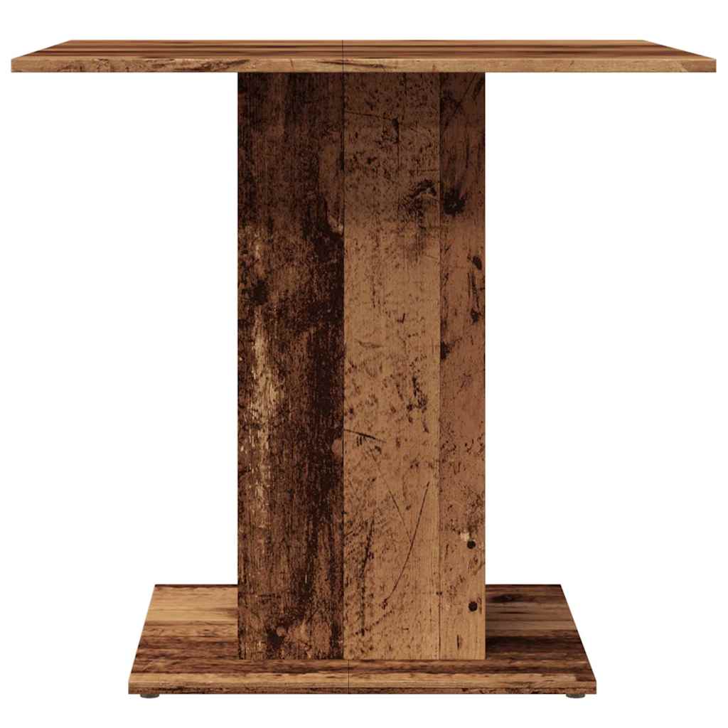 Modern Wooden Square Bistro Dining Table Wood 2 Person Dinner Tables