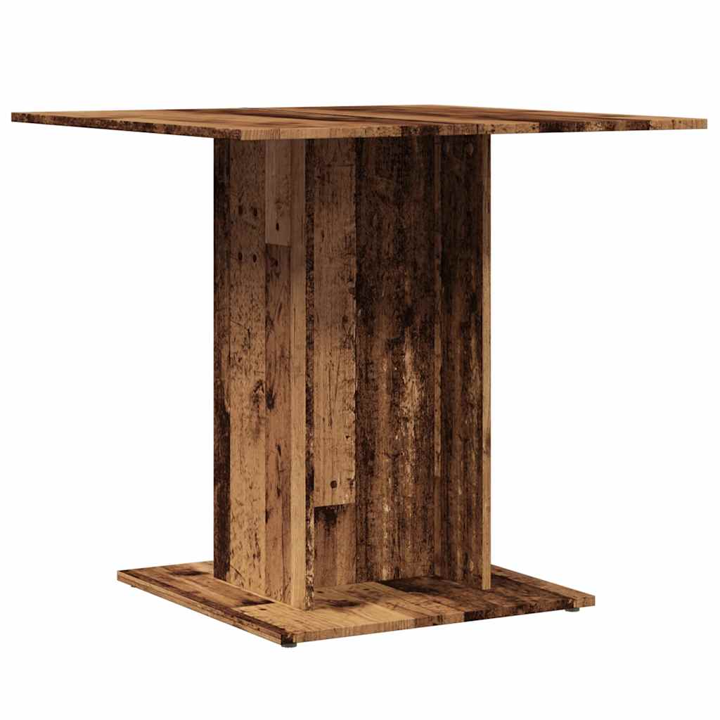 Modern Wooden Square Bistro Dining Table Wood 2 Person Dinner Tables
