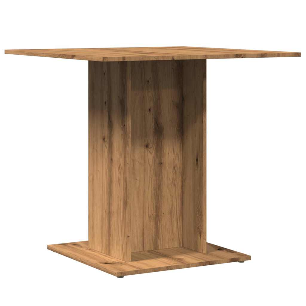 Modern Wooden Square Bistro Dining Table Wood 2 Person Dinner Tables