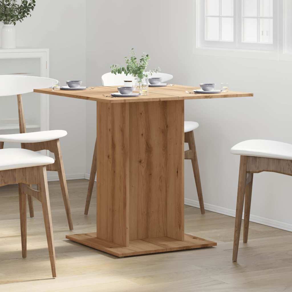 Modern Wooden Square Bistro Dining Table Wood 2 Person Dinner Tables