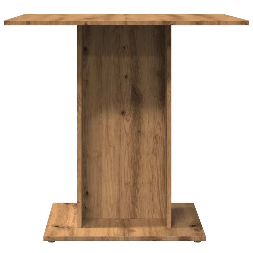 Modern Wooden Square Bistro Dining Table Wood 2 Person Dinner Tables