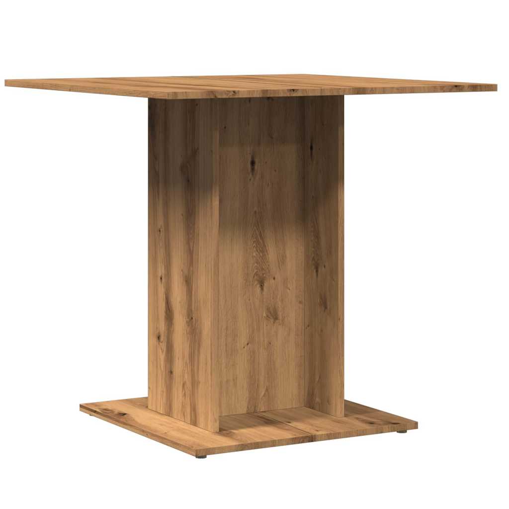 Modern Wooden Square Bistro Dining Table Wood 2 Person Dinner Tables