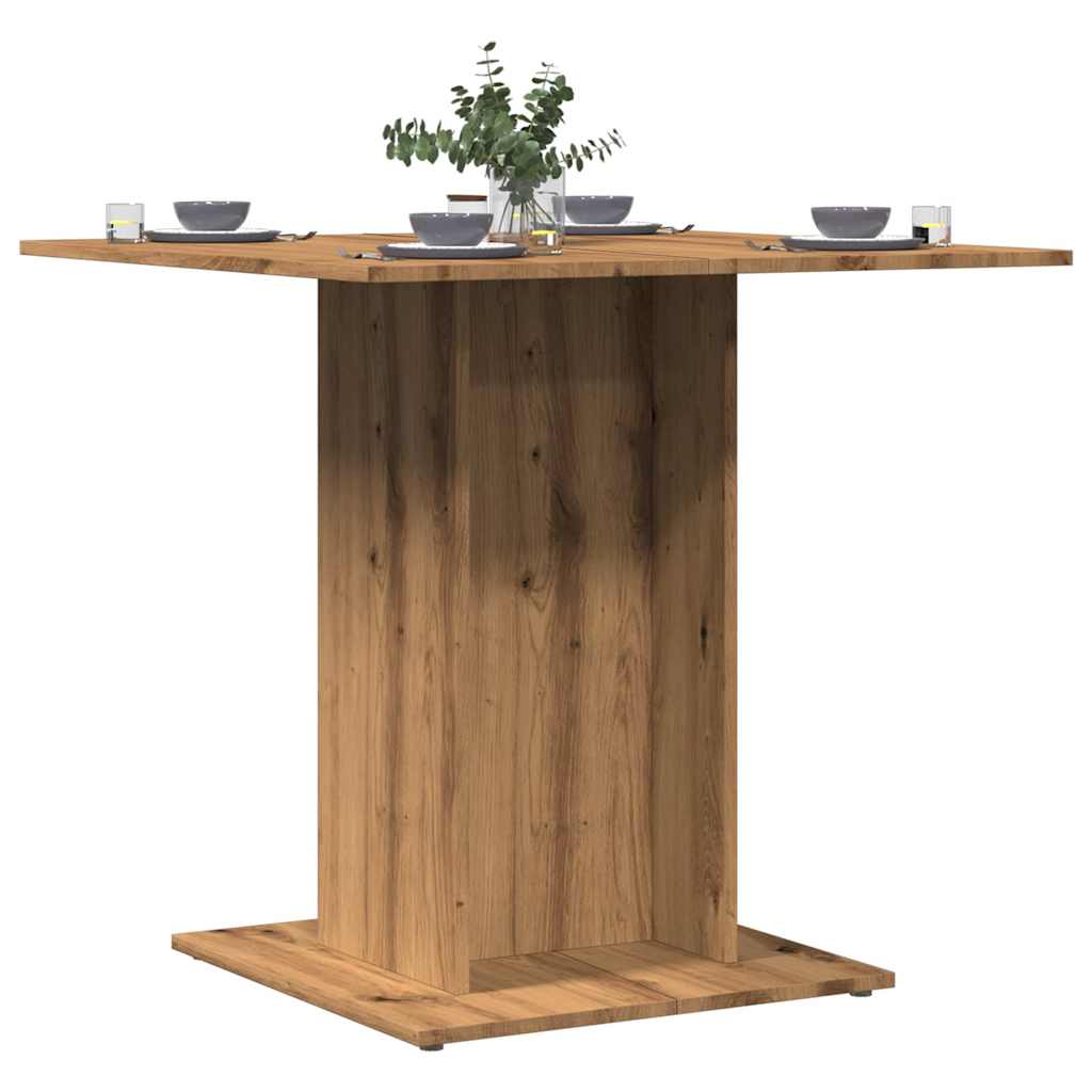 Modern Wooden Square Bistro Dining Table Wood 2 Person Dinner Tables