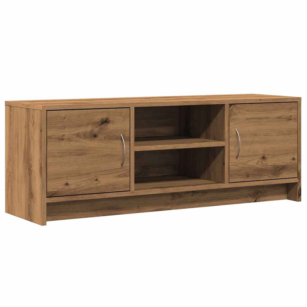 TV Cabinet Artisan Oak 102x30x37.5 cm Engineered Wood