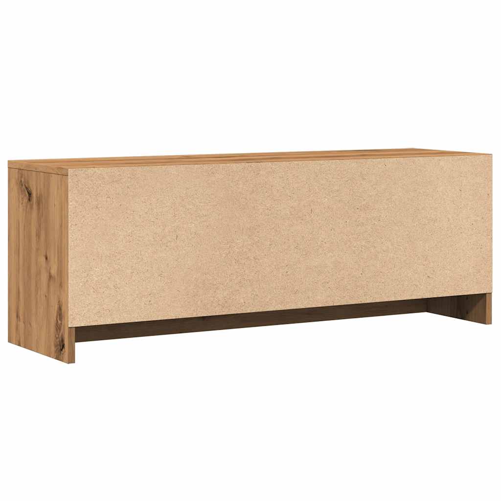 TV Cabinet Artisan Oak 102x30x37.5 cm Engineered Wood