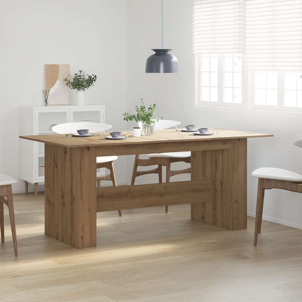 Modern Wooden Large 6 Person Dining Dinner Table Wood Kitchen Tables