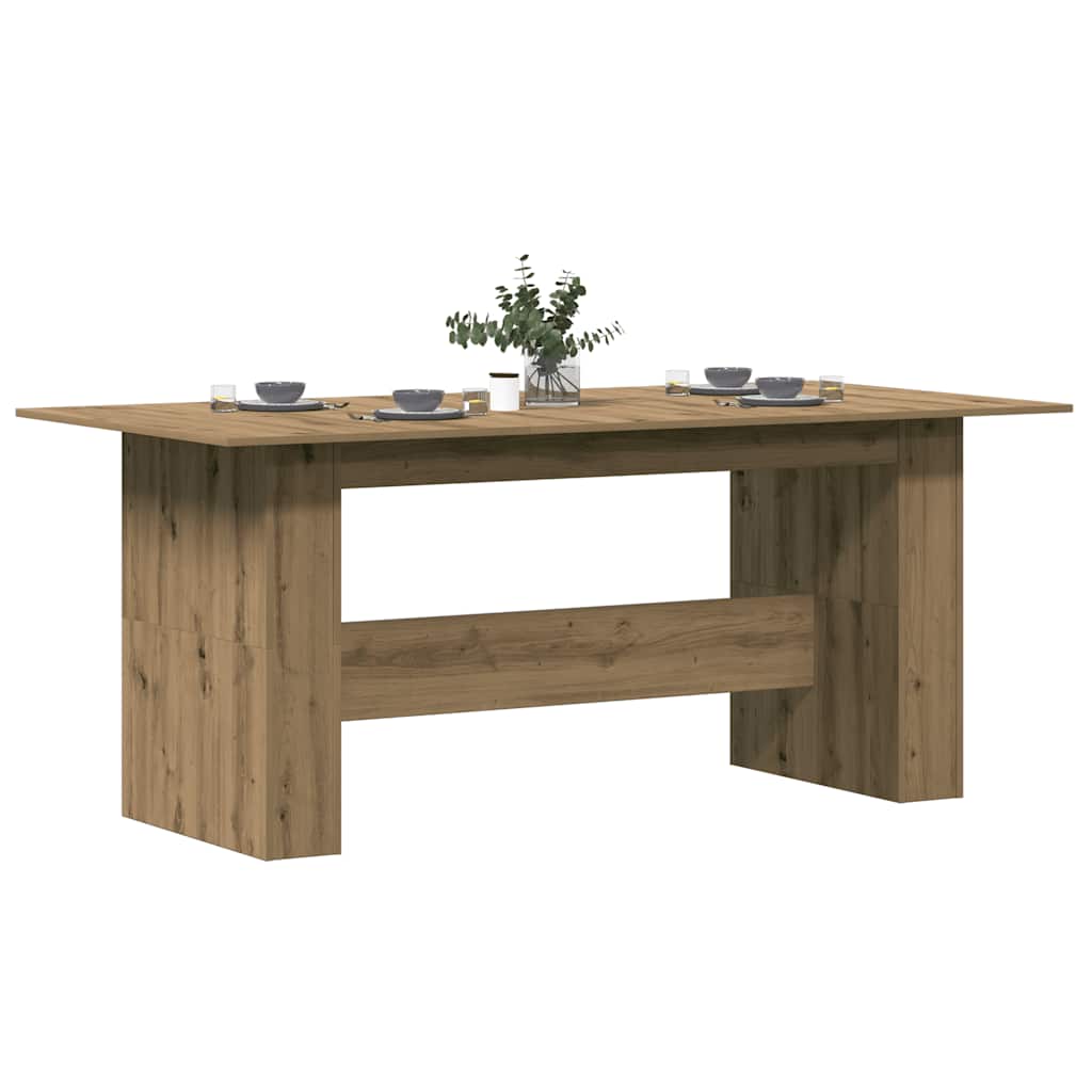 Modern Wooden Large 6 Person Dining Dinner Table Wood Kitchen Tables