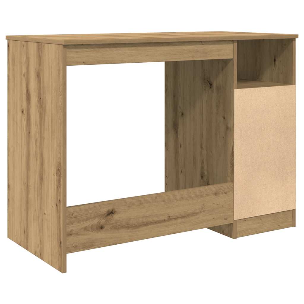Modern Wooden Home Office Computer Desk Table With 3 Storage Drawers Wood